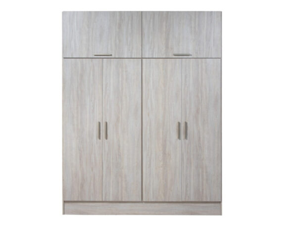 WhatsApp Image 2026-07-09 at 11.49.07 PLACARD TANA PIU ALTI 4 PUERTAS DE ABRIR CON BAULERA COLOR FRESNO BLANCO