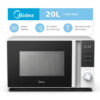 MICROONDAS MIDEA 20 LTS DIGITAL BLANCO