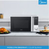 MICROONDAS MIDEA 20 LTS DIGITAL BLANCO