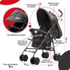 COCHE BEBESIT PARAGUA NEUF 1058 NEGRO