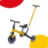 TRICICLO BEBESIT AMARILLO CON BARRA 2 EN 1