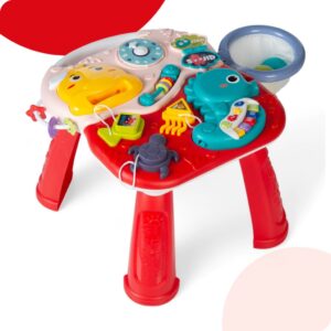 MESA DIDACTICA BEBESIT ROJA 3 EN 1