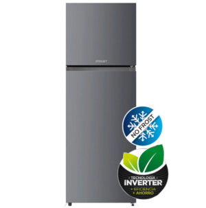 HELADERA BRIKET 268 LTS ACERO-NO FROST-INVERTER