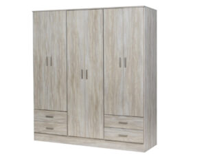 PLACARD TANA PIU 6 PUERTAS 4 CAJONES FRESNO BLANCORICCHEZZE