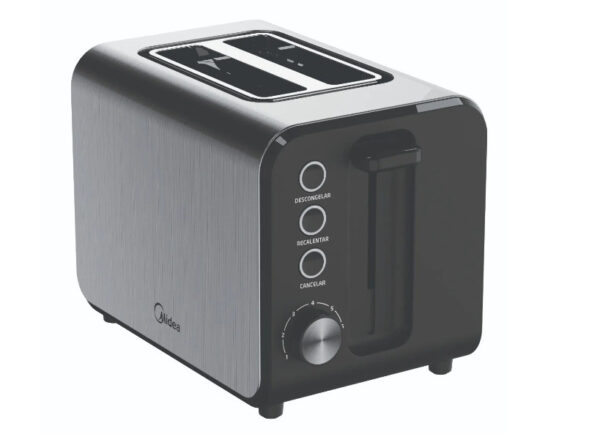 TOSTADORA MIDEA INOX. 800950 WATTS