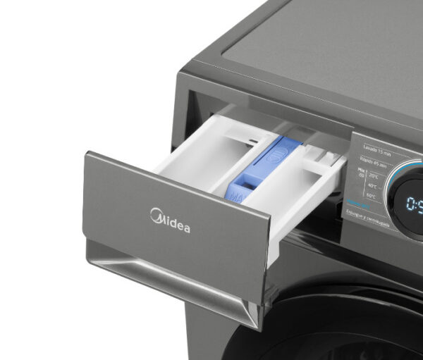 LAVARROPA MIDEA 6 KG COLOR ACERO1000RPM