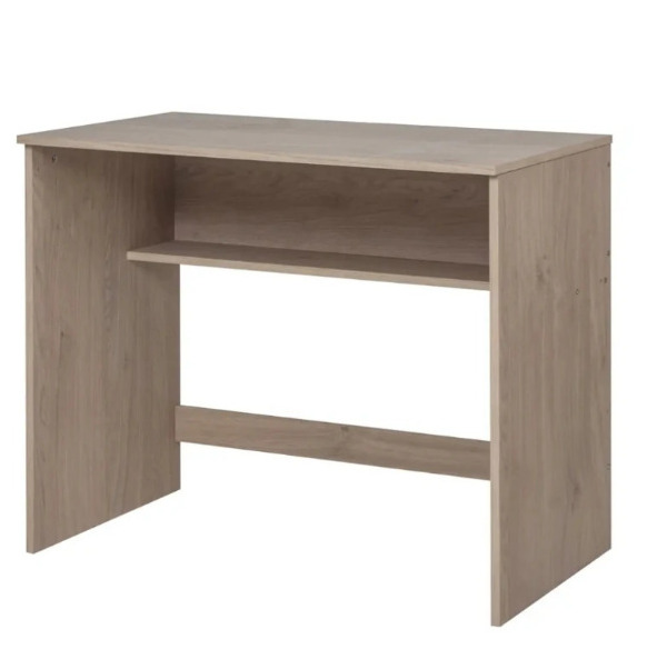 ESCRITORIO 0,90 SIMPLE 1 ESTANTE  LEGGERO ROBLE KENDAL