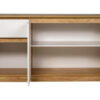 BAHIUT 3 PUERTAS 1 CAJON MESINA HICKORY / BLANCO TEXTURADO