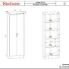 WhatsApp Image 2026-08-18 at 18.20.15 MODULO MULTIUSO ARCO 2 PUERTAS BLANCO ALUMINIO