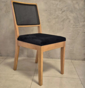 SILLA RELAX MIEL TAPIZADO NEGRO X 6 UNIDADES