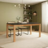 WhatsApp Image 2026-08-22 at 11.20.01 MESA MODERNA 1.60 X 0.90 MIEL TAPA NEGRA