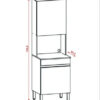 WhatsApp Image 2026-08-22 at 11.28.41 MODULO PORTA MICROONDAS 2 PUERTAS LINE GRIS