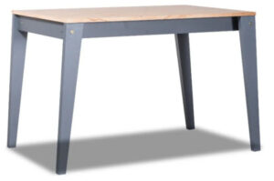 MESA NORDICA 1.10 X 0.75 GRIS TAPA NATURAL