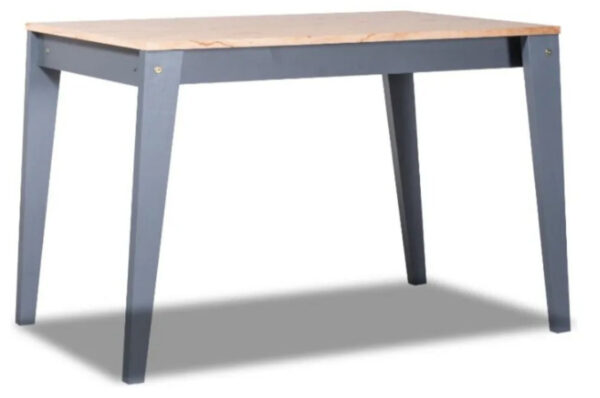 MESA NORDICA 1.10 X 0.75 GRIS TAPA NATURAL