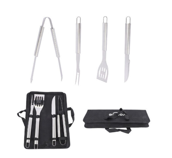 SET PARRILLERO VONNE 4 UTENSILLOS  CON ESTUCHE