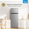 HELADERA MIDEA SILVER  240 LTS