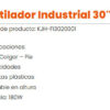 VENTILADOR KANJIHOME 30" INDUSTRIAL 2 EN 1 200W