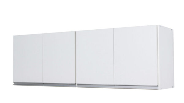 ALACENA ARCO 1.40 4 PUERTAS BLANCO ALUMINIO